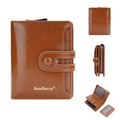 Women's PU leather card holder wallet in a choice of eight colours with polyester lining.