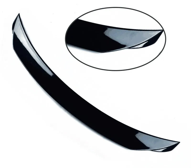 Mazda 3 Axela Exela sports tail trim in bright black for 2014-2021 models