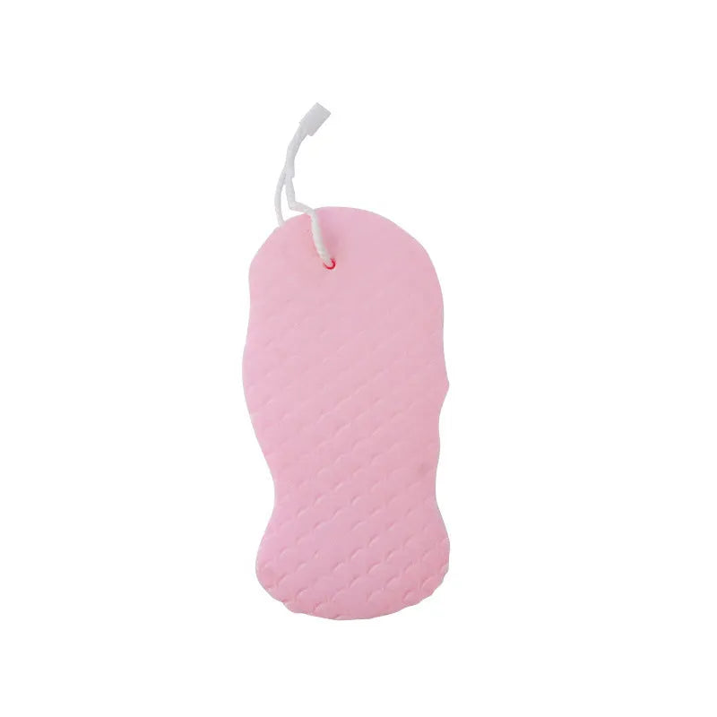 3D fish scale pattern bath sponge exfoliator in multiple colour options including white, grey, pink and light blue
