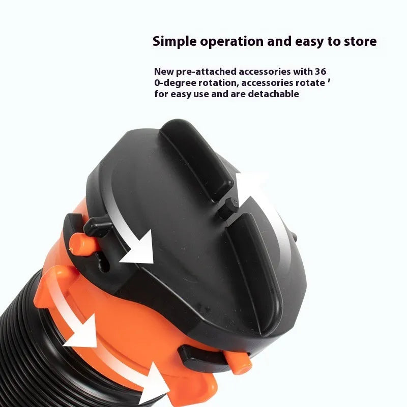 90 degree rotary elbow joint connector for caravan sewage hose waste water drainage system