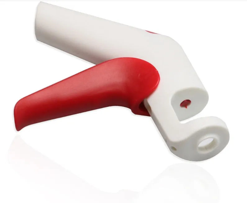 Cherry kernel remover kitchen tool with suction cup base for pitting fruit