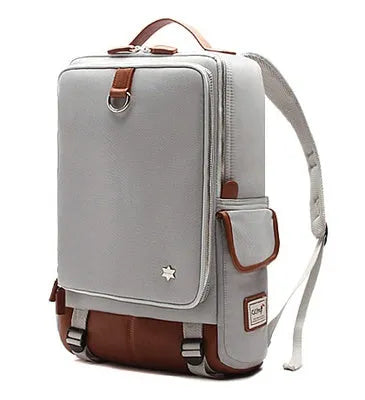 Men's Korean-style backpack in Oxford cloth with 30x46cm capacity and waterproof fabric