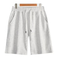 Cotton straight cut sports shorts in multiple colours with micro-elastic fabric for summer wear