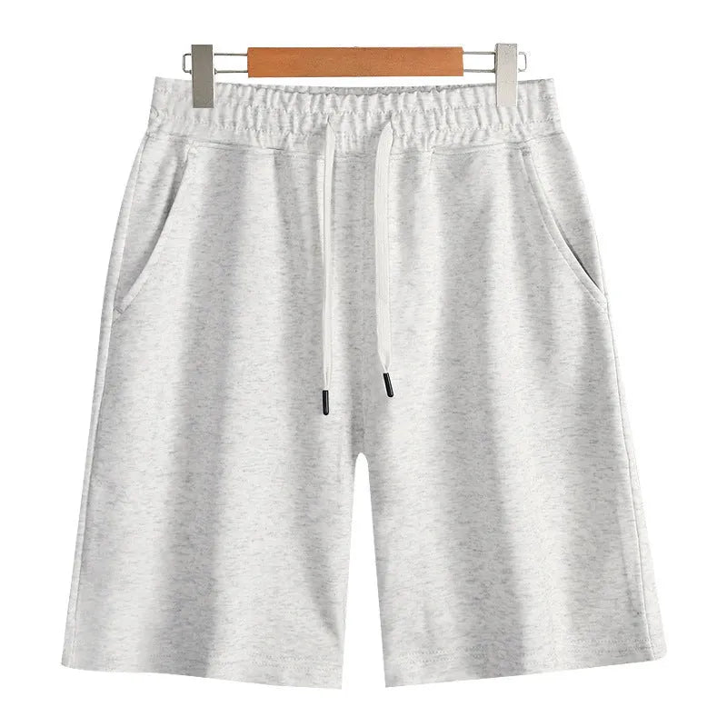 Cotton straight cut sports shorts in multiple colours with micro-elastic fabric for summer wear