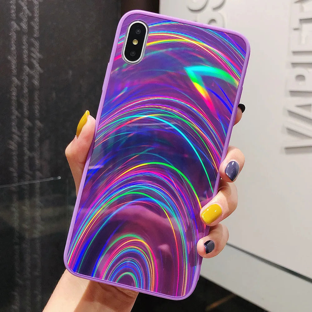 Marble pattern shockproof silicone phone case for Samsung Galaxy models on a table.