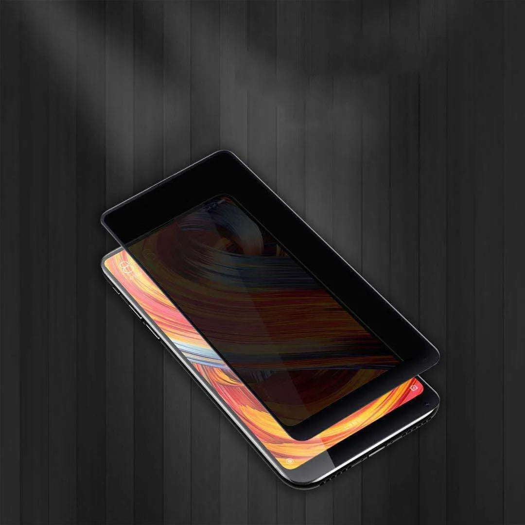 Ceramic matte anti-peep screen protector for iPhone showing narrow 30-degree viewing angle