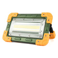 Yellow aluminium alloy COB work light with 50W power and 120° wide beam