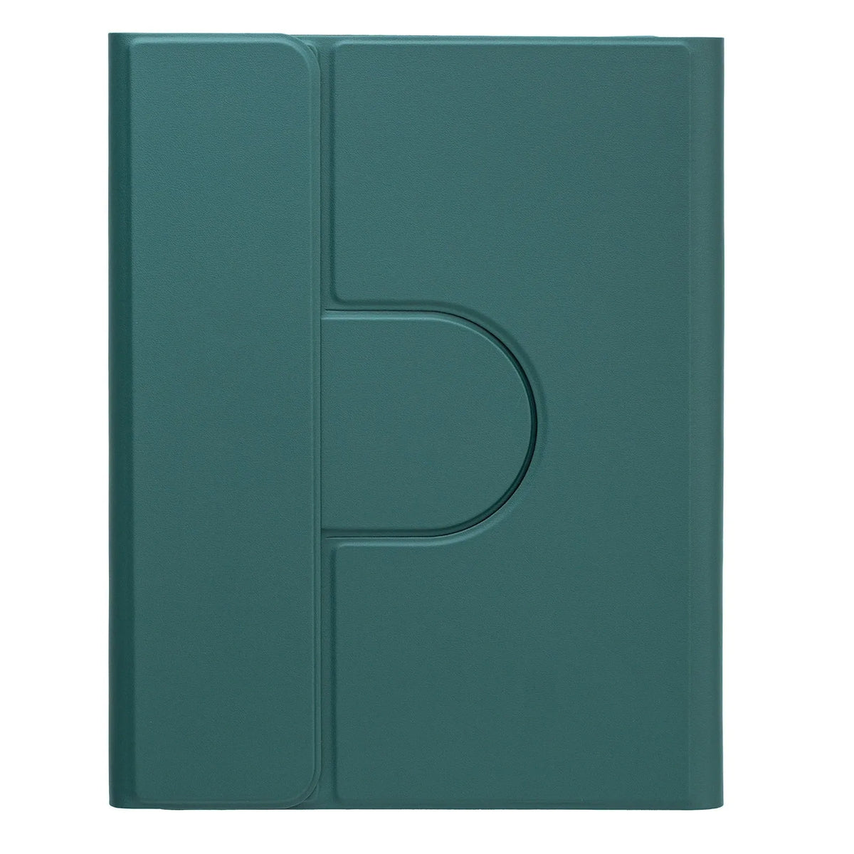 Acrylic rotating protective sleeve with pen slot for iPad keyboard case in black