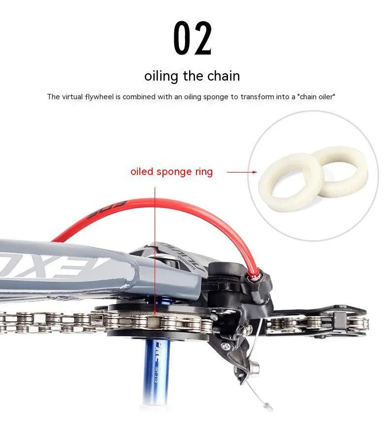 Aluminum alloy bicycle chain holder and stopper tool for maintenance and washing.