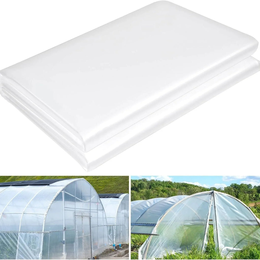 Roll of 4x8 metre plastic greenhouse film for vegetable shed cold protection