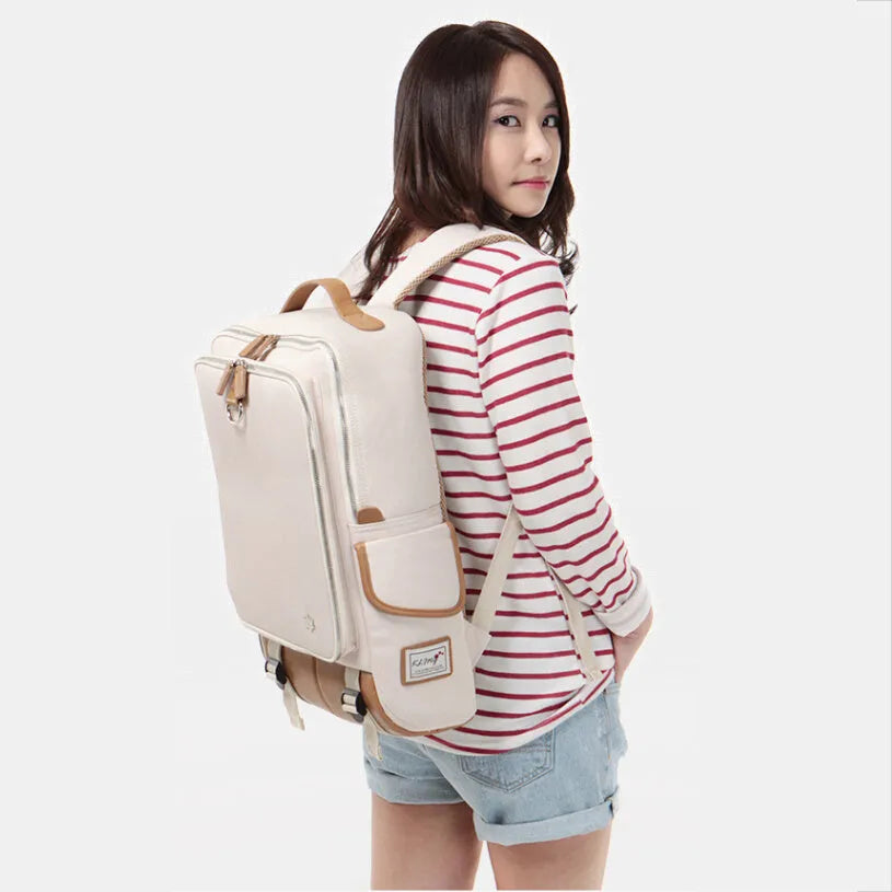 Men's Korean-style backpack in Oxford cloth with 30x46cm capacity and waterproof fabric