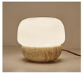 Retro creative bedside lamp with button switch measuring 18cm