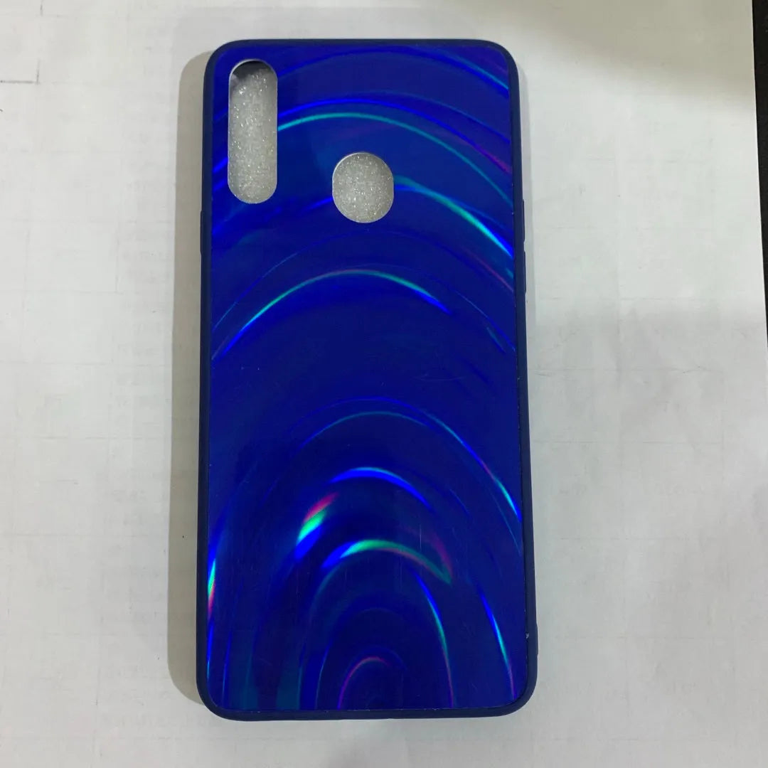 Marble pattern shockproof silicone phone case for Samsung Galaxy models on a table.