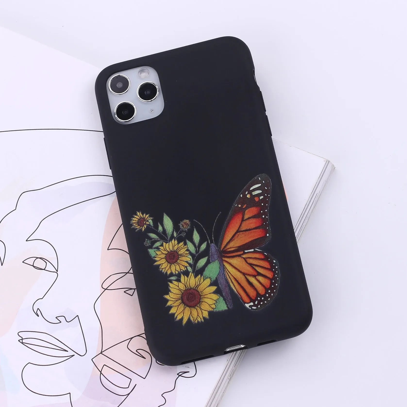 TPU mobile phone back cover case for iPhone in multiple colour options