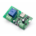 SMG-WF01-7-32V 1 way self-locking interlock relay module with USB and WiFi connectivity