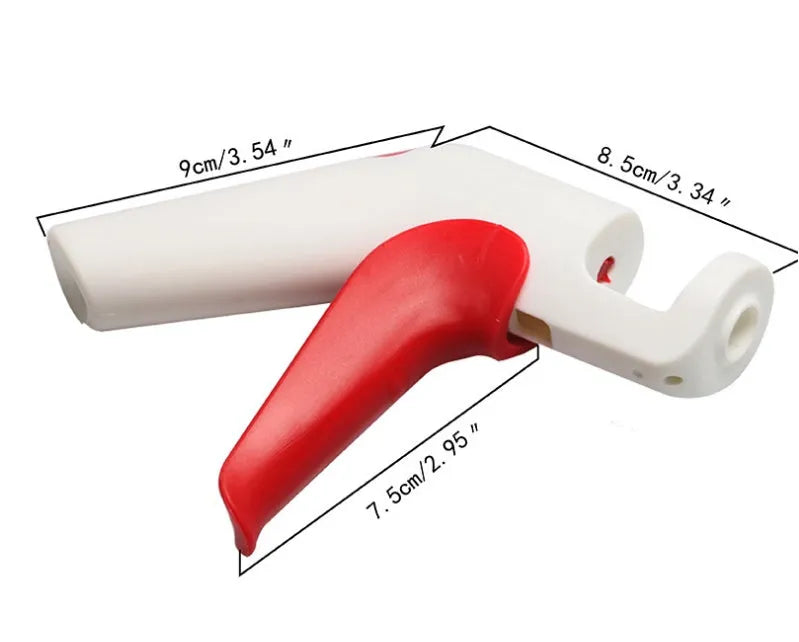 Cherry kernel remover kitchen tool with suction cup base for pitting fruit