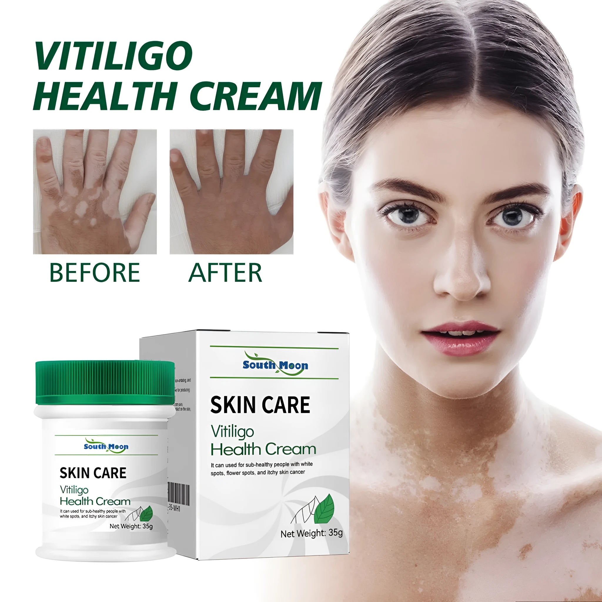 35g body cream for orange peel skin treatment with cleansing and moisturising properties