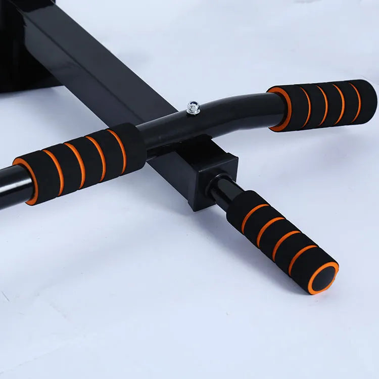 Indoor pull-up equipment with high carbon steel ordinary connecting bar and black sponge covers