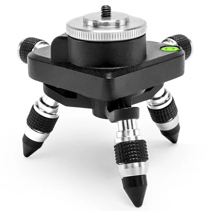 Black YL-30 aluminum alloy spirit level base with 360-degree rotation