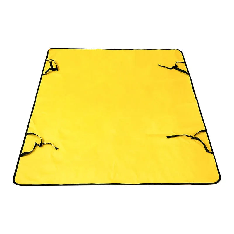Car pet mat rear seat protector for dogs with water resistant cloth material