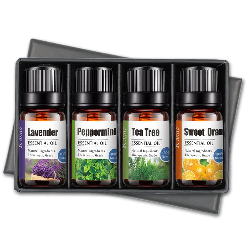 4 sticks essential oil set with lavender and chamomile for massage and aromatherapy, available in 4 pack