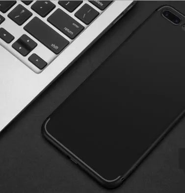 TPU and silicone mobile phone case for Apple iPhone models in black, blue, red or white