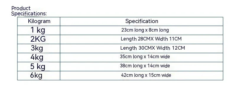 A pair of Oxford cloth legging sandbags for track and field running resistance training, shown with weight options.