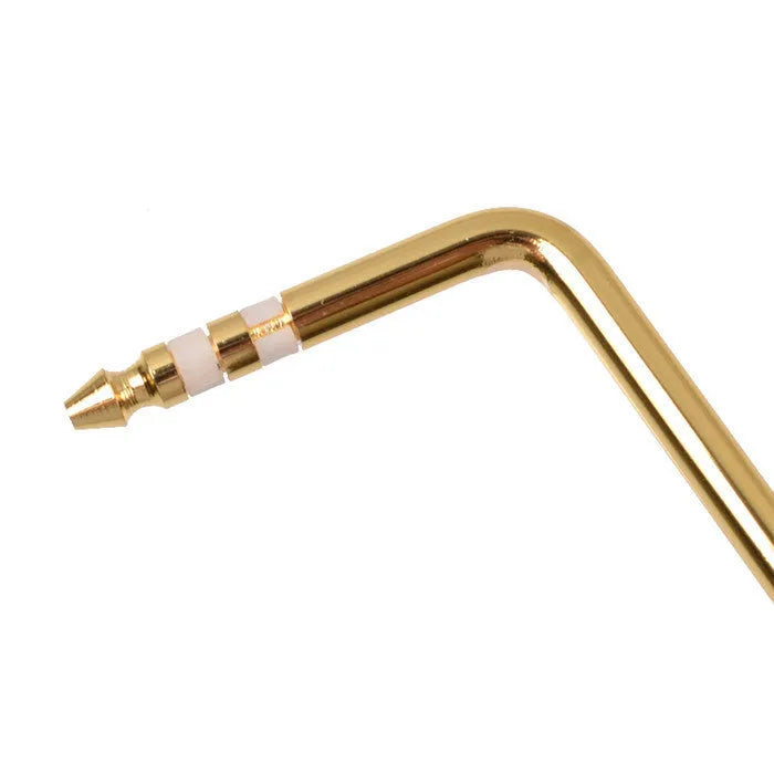 Metal guitar tremolo bar in black, blue, gold, and silver colour options.