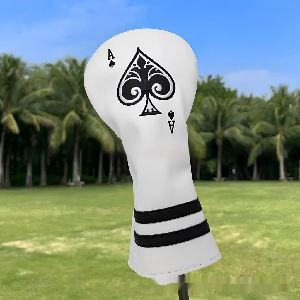 PU golf putter sleeve for club head protection in one of three available colours