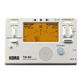 TM-60 black and white electronic metronome with tuner for piano and guitar