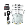 Outdoor rotatable digital television antenna receiver with directional adjustment capability