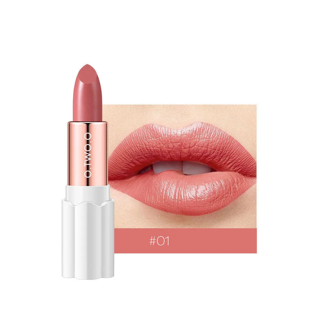 Matte plum lip gloss in shade with moisturising formula and smooth wand applicator