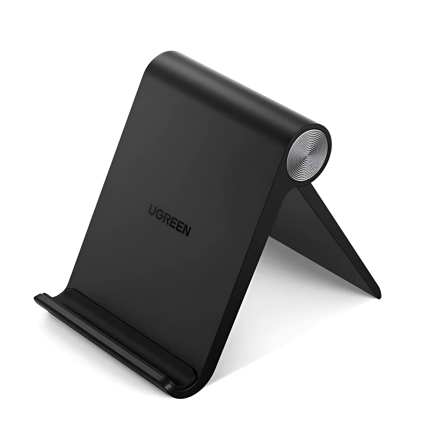 UGREEN LP106 portable phone holder with rotating lazy bracket in black, blue, and white colour options