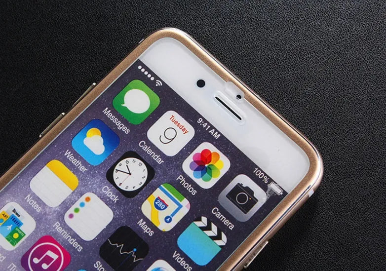 Titanium alloy tempered glass screen protector for iPhone in black, 3D full screen cover with anti-scratch properties