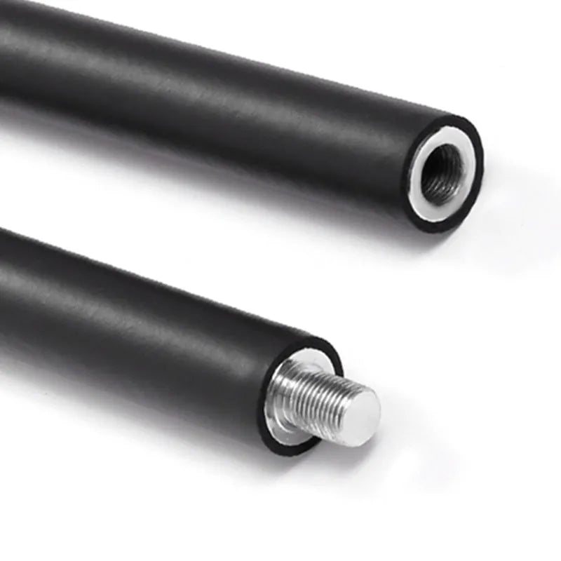 Gym handle accessories with bearing ring, steel construction and EVA foam grip in two length options