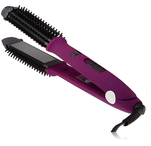 4-in-1 electric hair curler straightener and curler dual-purpose styling tool with ABS body, 60W power