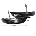 Ford Focus and Mondeo rearview mirror LED waterfall light with blue accent in ABS housing