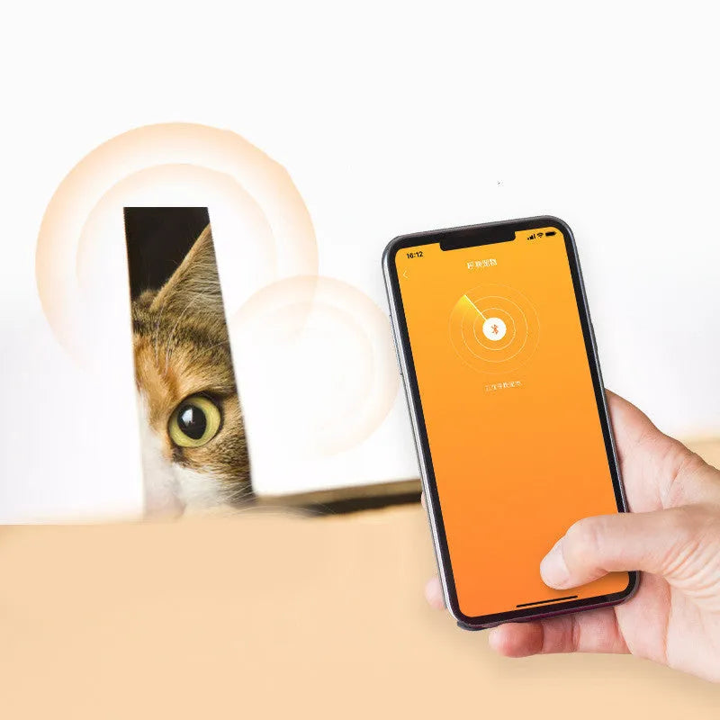 Bluetooth pet anti-lost device for cats and dogs, adjustable neck sizes S to M, fashion simple style