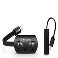 Black smartphone TV dongle adapter measuring 52mm with USB and HDMI connectors