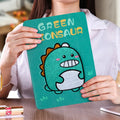 Silicone protective sleeve for iPad 10.2, 9.7, iPad Pro 9.7 and iPad Air1 in cartoon imitation leather style