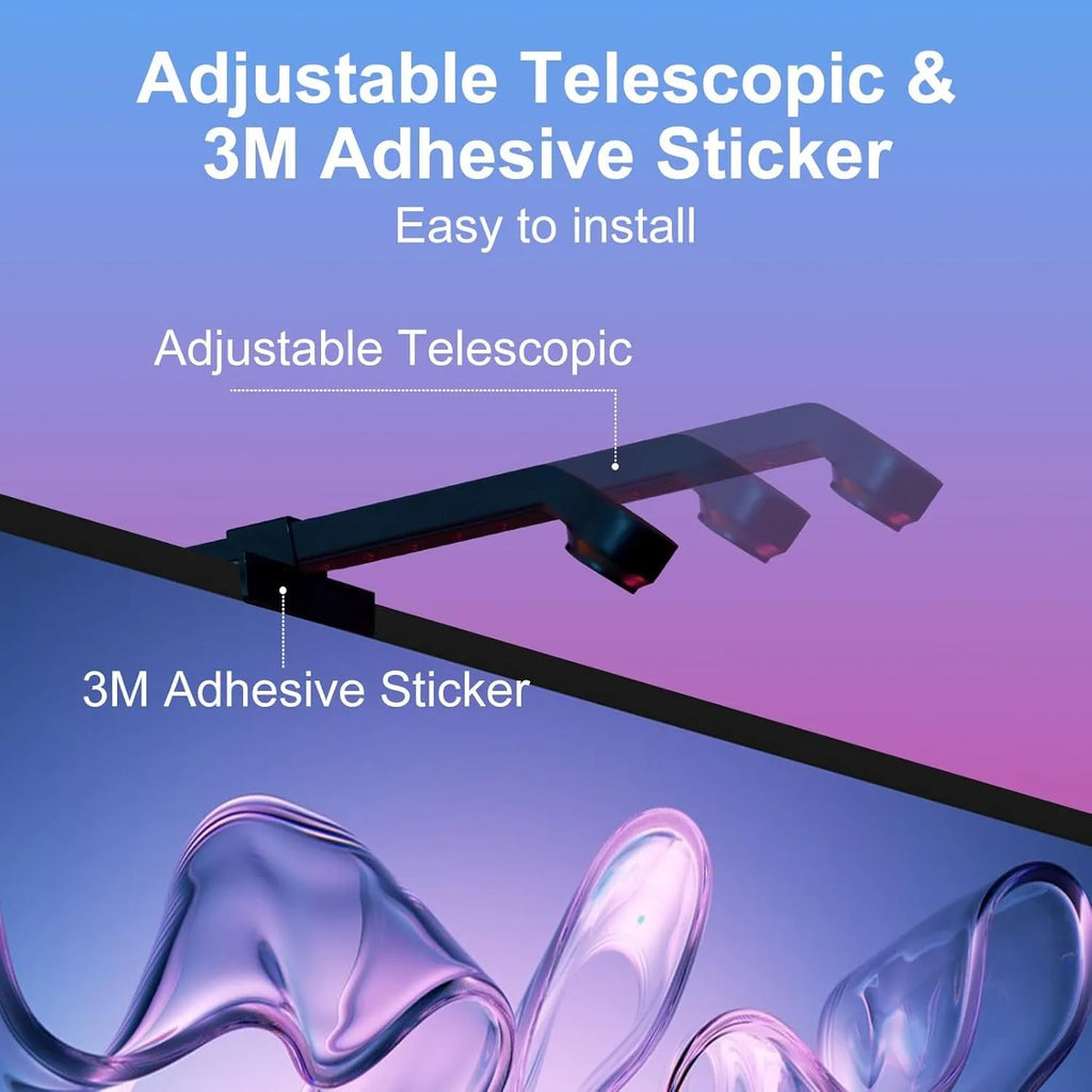5-metre RGB ambient light strip with remote control for TV and desktop screen synchronisation