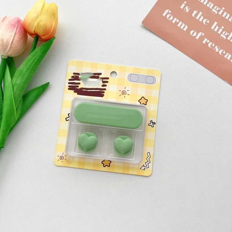 Cartoon style plastic magnetic cable fixer for desktop organisation