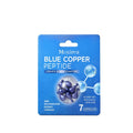 Blue copper peptide whitening and light wrinkle emulsion capsules, 7 capsule pack with retinol and hyaluronic acid