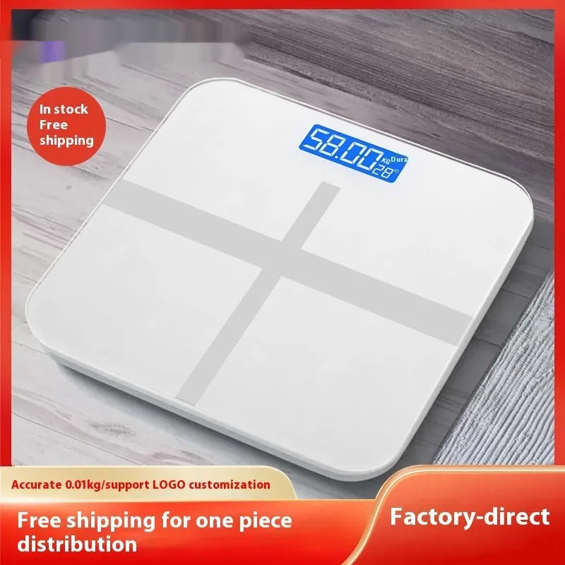 Household weighing scale in 26cm size with multiple colour and power options