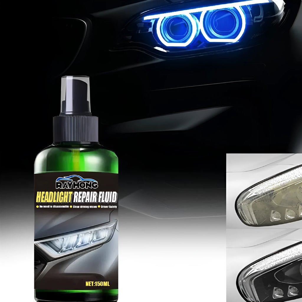 150ml bottle of car lamp repair liquid for restoring yellowed plastic headlights