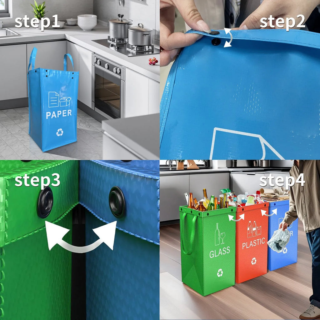 40-litre waterproof PP plastic garbage bag in a selected colour, shown with dimensions 30cm wide by 50cm high.