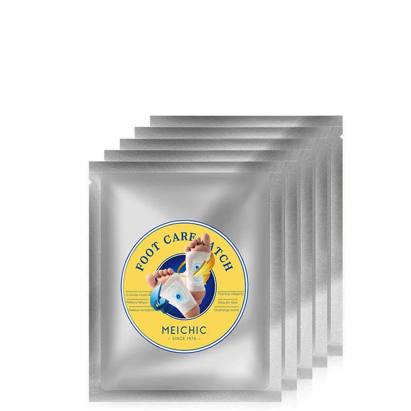 Meishi foot care paste soothing care box of 10 tablets for men and women universal foot mask