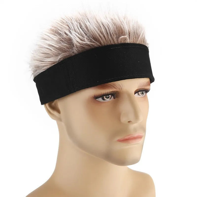 Wig hat with adjustable circumference 56-58cm, black coffee colour option