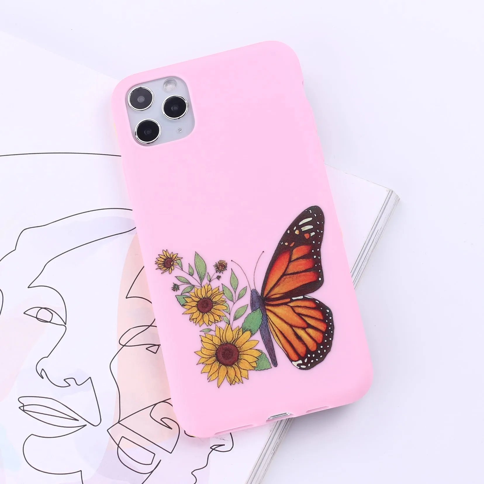 TPU mobile phone back cover case for iPhone in multiple colour options