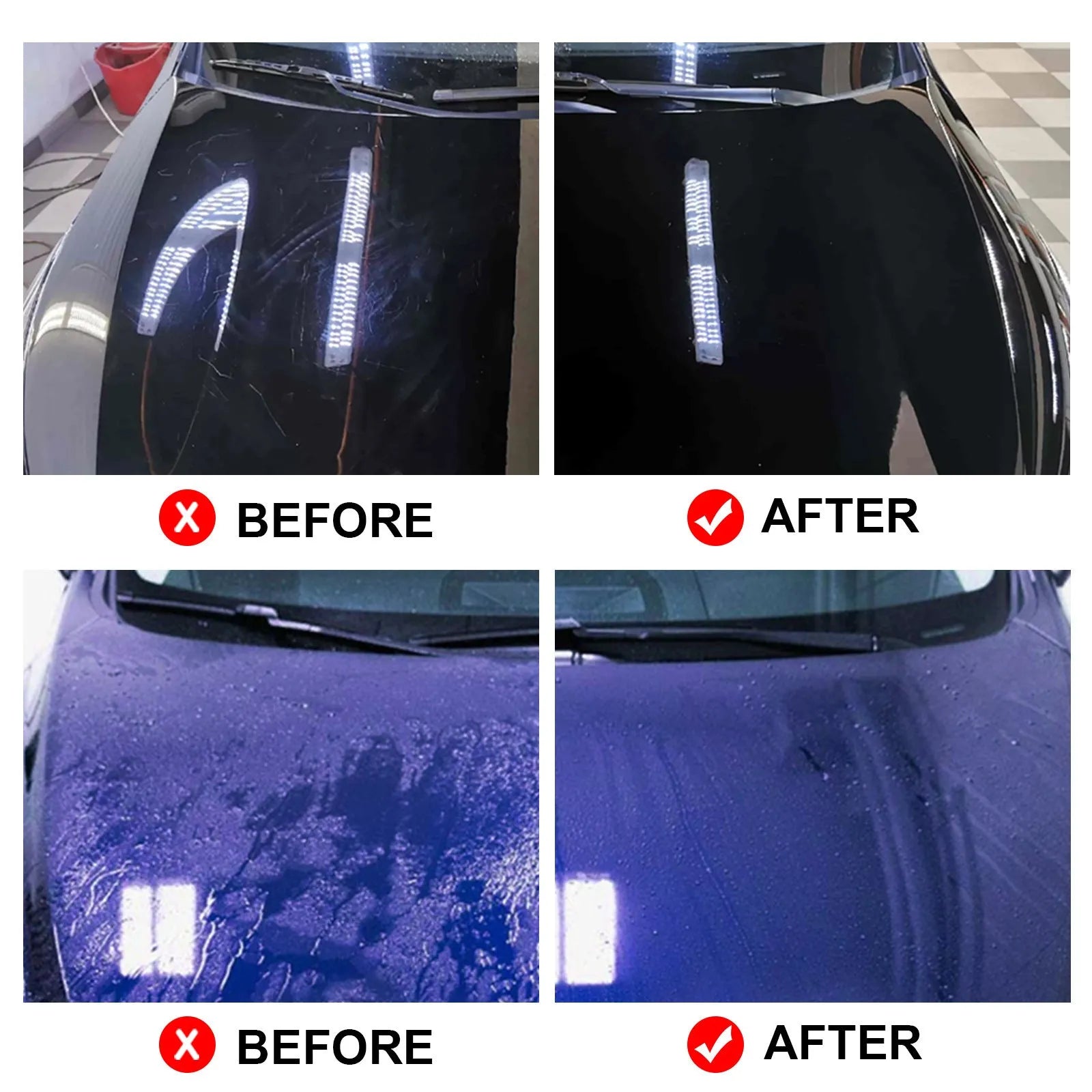 70ml automotive graphene ceramic coating bottle with sponge, towel, gloves, and cloths for car paint protection.